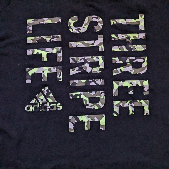 Adidas the Go-to tee, size large, in black - Picture 2 of 5